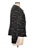 Venus 100% Polyester Tweed Black Jacket Size 10 - photo 4