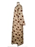 Assorted Brands Print Brown Casual Dress Size XL - photo 5