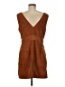 Unbranded 100% Polyester Brown Casual Dress Size M - photo 2
