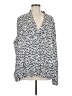 Halogen 100% Polyester Silver Sleeveless Blouse Size 2X - photo 1
