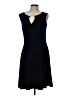 Connected Apparel Blue Casual Dress Size 12 - photo 1