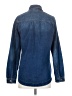 Curve Appeal Blue Long Sleeve Top Size S - photo 2