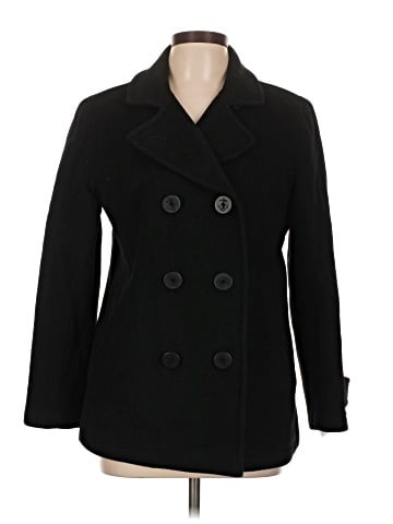 L.L.Bean Wool Coat - front