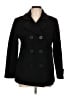 L.L.Bean 100% Lambswool Black Wool Coat Size 12 (petite) - photo 1
