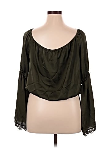 Bebe 3/4 Sleeve Blouse (view 2)