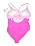 EOMENIE Color Block Pink One Piece Swimsuit Size 20 - photo 1