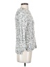 Rebecca Taylor Tweed Silver Pullover Sweater Size S - photo 4