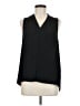 Mossimo 100% Polyester Black Sleeveless Blouse Size M - photo 1