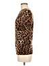 Talbots 100% Cashmere Animal Print Brown Cashmere Pullover Sweater Size M - photo 5