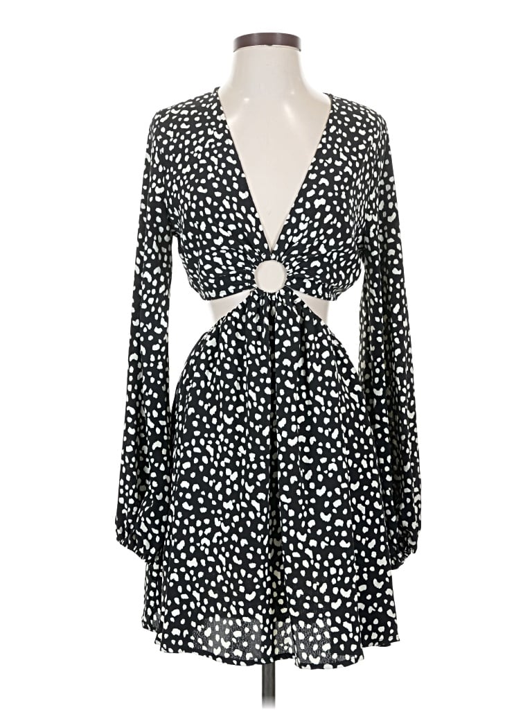 Pre-owned Edit By Nine Casual Dress In Black