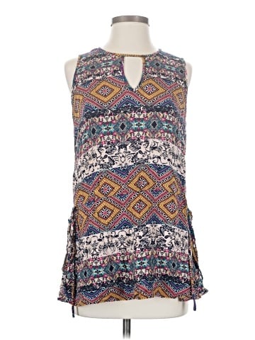 Umgee Sleeveless Blouse (view 1)