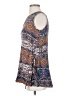Umgee Blue Sleeveless Blouse Size S - photo 5