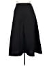 Unbranded Solid Black Casual Skirt Size XXL - photo 2