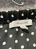 Active USA 100% Polyester Polka Dots Black 3/4 Sleeve Blouse Size M - photo 7