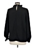 Zenana 100% Polyester Black Long Sleeve Blouse Size M - photo 2