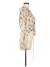 Tart 100% Polyester Floral Ivory Long Sleeve Blouse Size M - photo 4