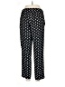 J.Crew 100% Polyester Polka Dots Black Casual Pants Size 8 - photo 2