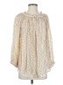 Noa Noa 100% Viscose Ivory 3/4 Sleeve Blouse Size EU 34 / US 4 - photo 1