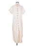 Unbranded 100% Polyester Ivory Casual Dress Size S - photo 1