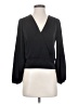 Nine West 100% Polyester Black Long Sleeve Blouse Size XS (petite) - photo 1