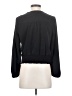 Nine West 100% Polyester Black Long Sleeve Blouse Size XS (petite) - photo 2
