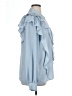 Express Blue Long Sleeve Blouse Size XL - photo 4
