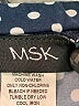 MSK Polka Dots Blue Jumpsuit Size L - photo 4