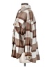 Timing Plaid Brown Coat Size S - photo 5