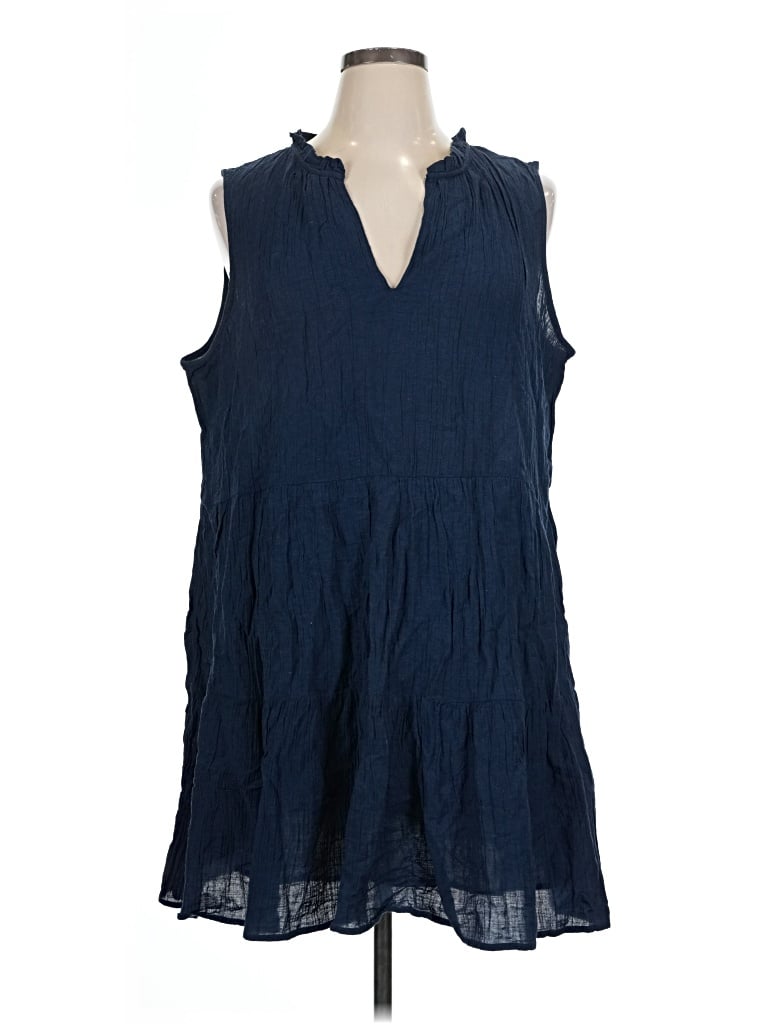 Pre-owned Gap Casual Dress In Blue