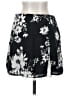 American Eagle Outfitters 100% Polyester Floral Black Casual Skirt Size S - photo 1