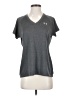 Under Armour 100% Polyester Gray Active T-Shirt Size M - photo 1