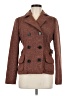 Gap Tweed Brown Wool Coat Size 8 - photo 1