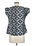 Evereve 100% Cotton Gray Short Sleeve Top Size M - photo 2