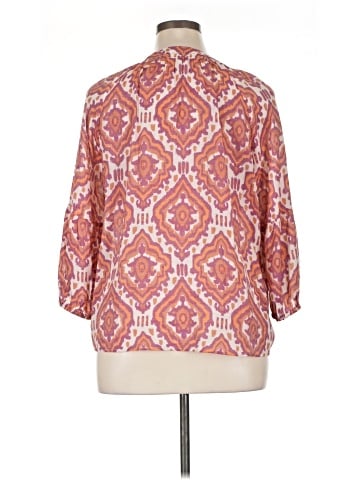 Como Blu 3/4 Sleeve Blouse (view 2)