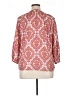 Como Blu Pink 3/4 Sleeve Blouse Size XL - photo 2