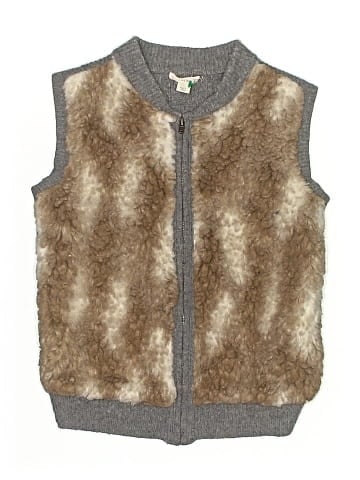 Crewcuts Faux Fur Vest (view 1)