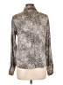 AirField Animal Print Silver Gray Long Sleeve Blouse Size L (estimated) - photo 2