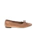 Schutz Tan Pink Flats Size 7 - photo 1