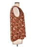 Daniel Rainn 100% Polyester Brown Orange Sleeveless Blouse Size L (estimated) - photo 4