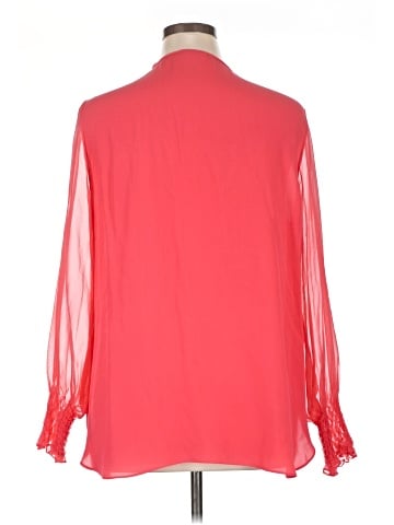 Elie Tahari 3/4 Sleeve Silk Top (view 2)