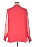 Elie Tahari 100% Silk Red 3/4 Sleeve Silk Top Size XL - photo 2