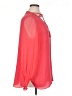 Elie Tahari 100% Silk Red 3/4 Sleeve Silk Top Size XL - photo 4