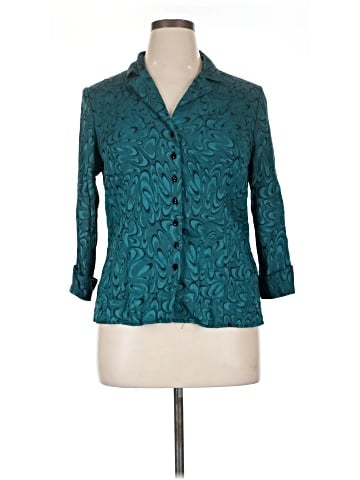 DressBarn 3/4 Sleeve Button-Down Shirt (view 1)