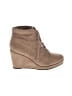 Forever 21 Tan Gray Ankle Boots Size 7 - photo 1