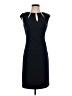 Eliza J Solid Blue Cocktail Dress Size 4 - photo 1
