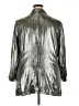 Maeve by Anthropologie 100% Polyester Metallic Silver Blazer Size 18 - photo 2