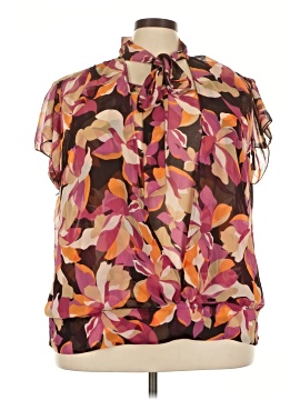Lane Bryant Short Sleeve Blouse