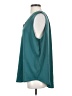 Tronjori 100% Polyester Teal Sleeveless Blouse Size S (estimated) - photo 5