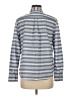 Chaps 100% Cotton Stripes Blue Long Sleeve Button-Down Shirt Size M - photo 2