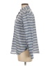 Chaps 100% Cotton Stripes Blue Long Sleeve Button-Down Shirt Size M - photo 5